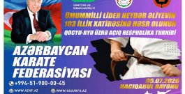 ÜMUMMİLLİ LİDER HEYDƏR ƏLİYEVİN  103 İLLİK        XATİRƏSİNƏ HƏSR OLUNUR